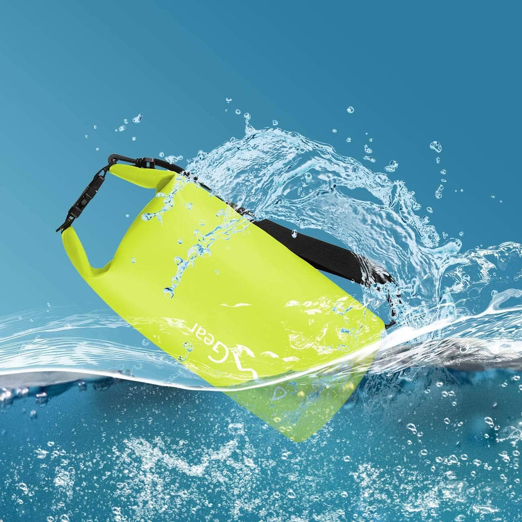 OMGear Waterproof Dry Bag Backpack Phone Pouch 40L/30L/20L/10L/5L Floating Dry Sack for Kayaking Boating Outdoors Activities