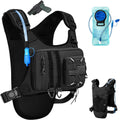 Outdoor Hydration Vest for Running & Hiking, Lightweight Breathable Water Backpack with 2.0L Bladder, Bounce-Free Chest Pack for Marathon, Cycling, Trekking for Men and Women