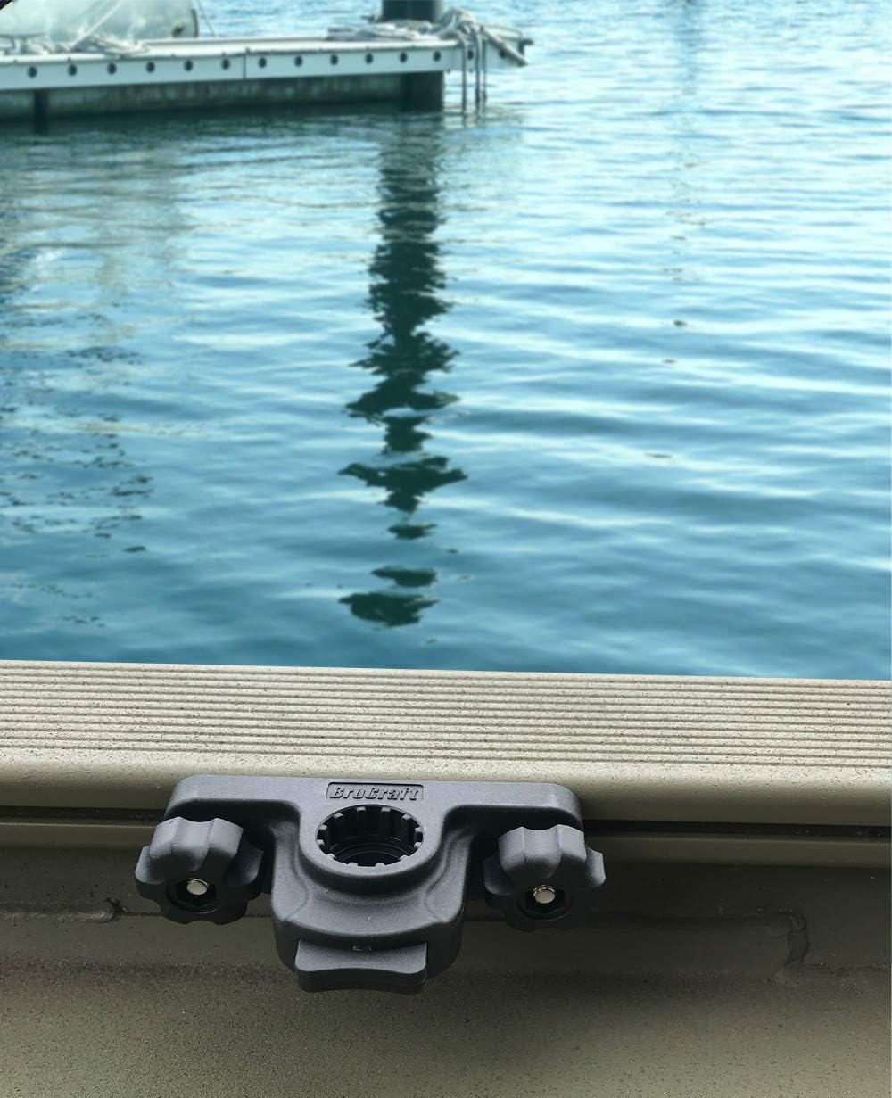 Brocraft 90 Degree Boat Track System - Versatrack & Lund Sport Track Rod Holders for Ranger Boats