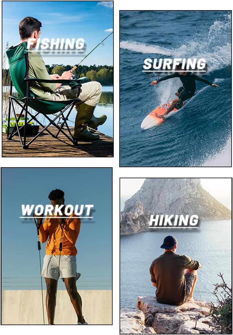 MAGCOMSEN Men's Long Sleeve Shirts UPF 50+ UV Sun Protection Athletic Shirts for Hiking Running Workout Rash Guard