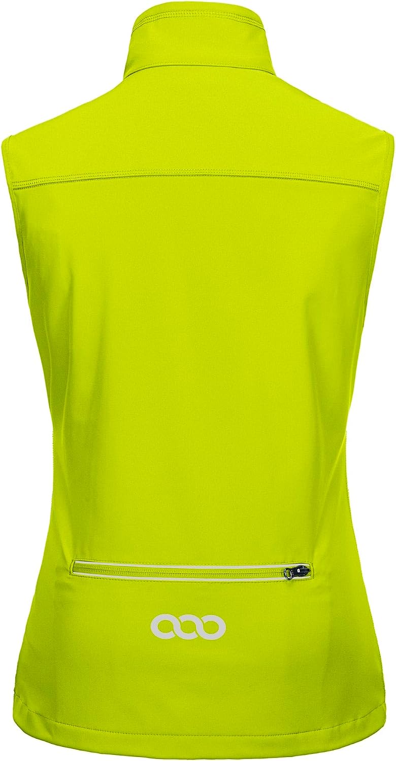 33,000ft Women's Lightweight Running Vest with 6 Pockets for Travel Golf