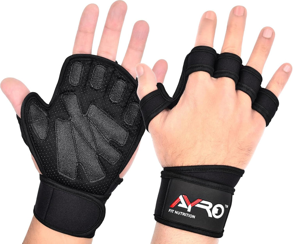 AYRO Workout Gloves for Men & Women, Gym Gloves, Weight Lifting Gloves