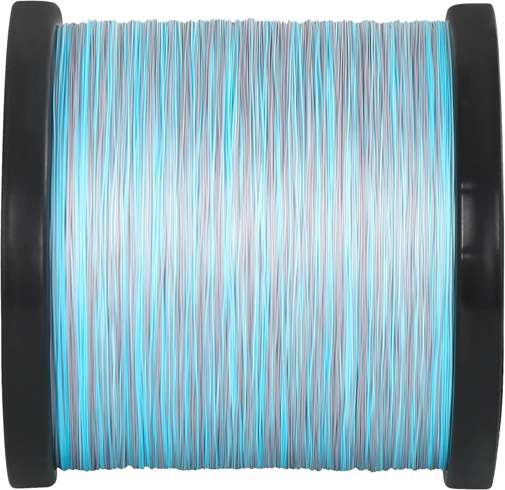 ThonrsLine Force Braided Fishing Line - Incredible Abrasion Resistant Braided Lines for Saltwater or Freshwater - Camo Design Braid for Extra Visibility