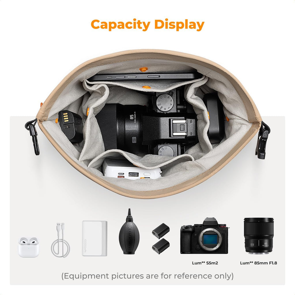 K&F CONCEPT Camera Sling Bag Small Compact Case