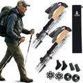 Cork Grip Collapsible Hiking Poles, Trekking Poles for Hiking, Lightweight