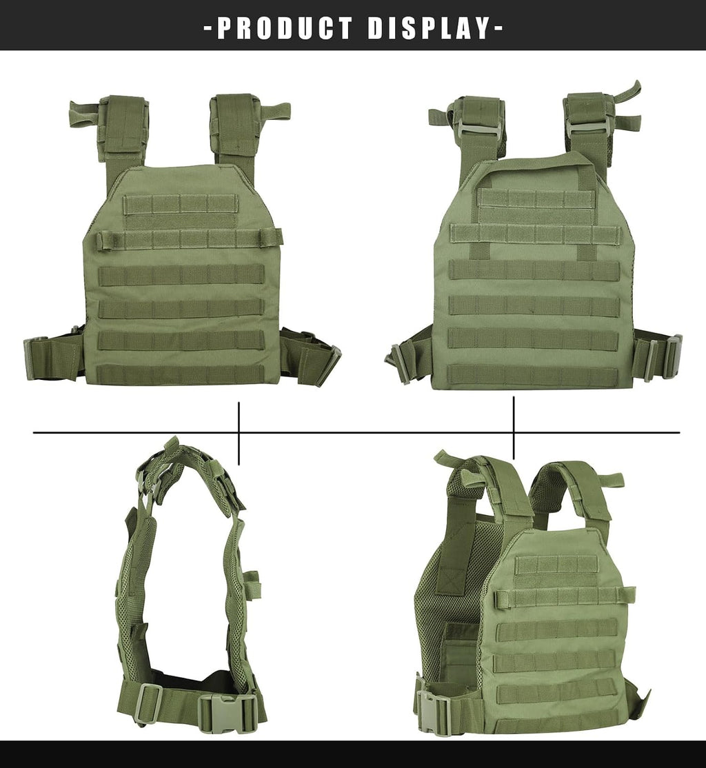 Tactical Weighted Vest for Men and Women Strength Training Running Workout