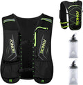 Azarxis Running Water Bottles Flask BPA Free Leakproof Hydration Vest Packs Waist Belt Replacement for Triathlon Marathon Hiking Cycling Climbing Runner