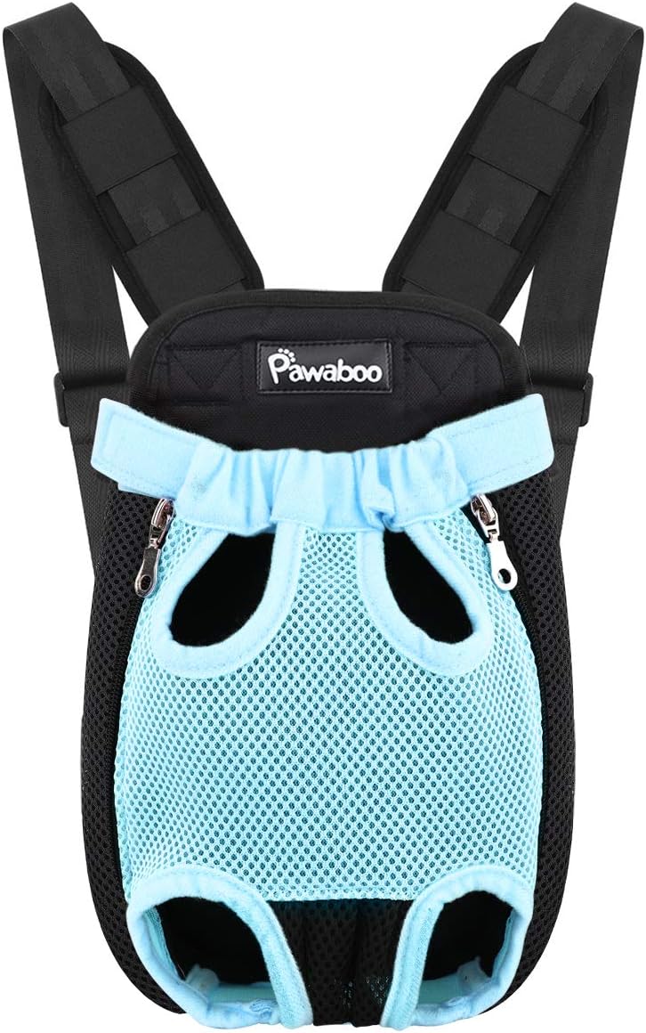 Pawaboo Pet Front Carrier Backpacks for Small Medium Dogs