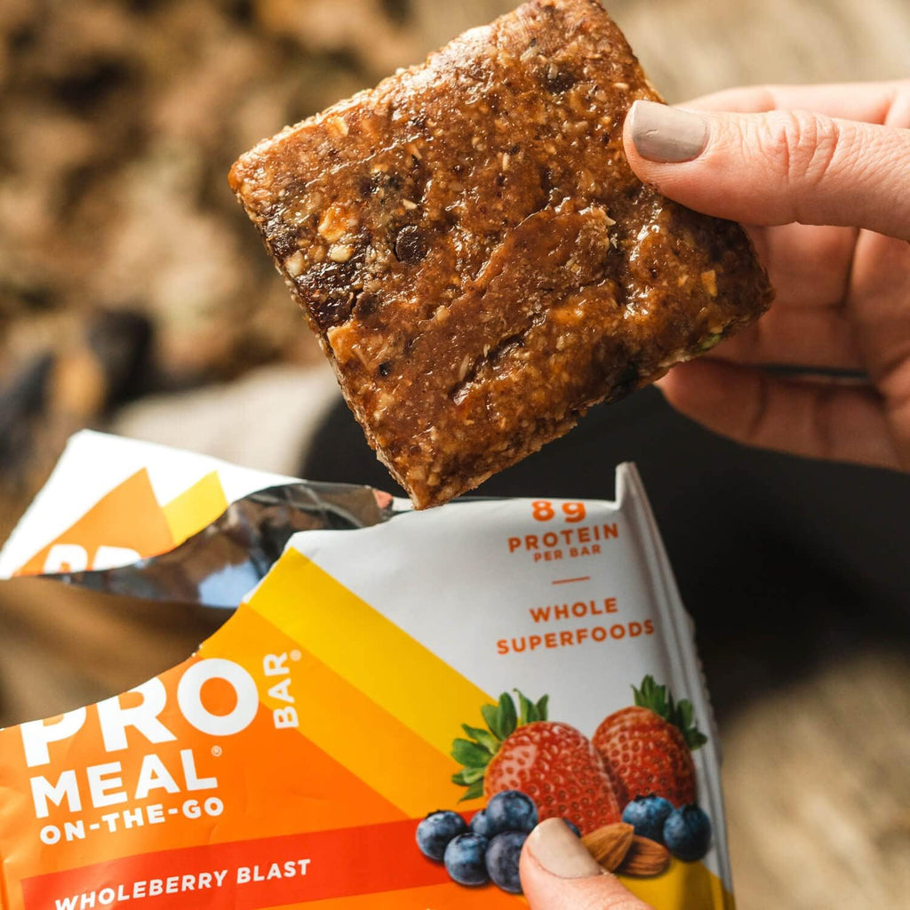 PROBAR MEAL Bar – Plant Based Meal Replacement Bar with Whole Food Ingredients, Oats, Nuts & Seeds, Vegan, Gluten Free, Non-GMO Nutrition Bar for Breakfast, Travel & On-the-Go Energy (Wholeberry Blast, 12 Count)