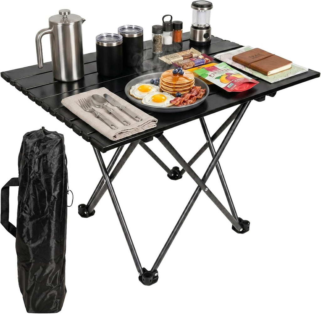 ShellKingdom Portable Camping Table for Picnic, Outdoor BBQ, Cooking, Beach