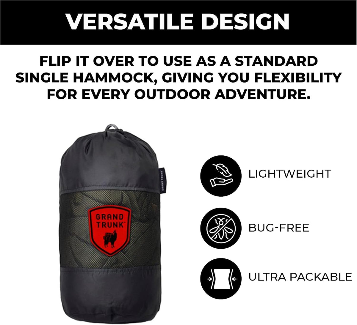 GRAND TRUNK Skeeter Beeter XT Camping Hammock