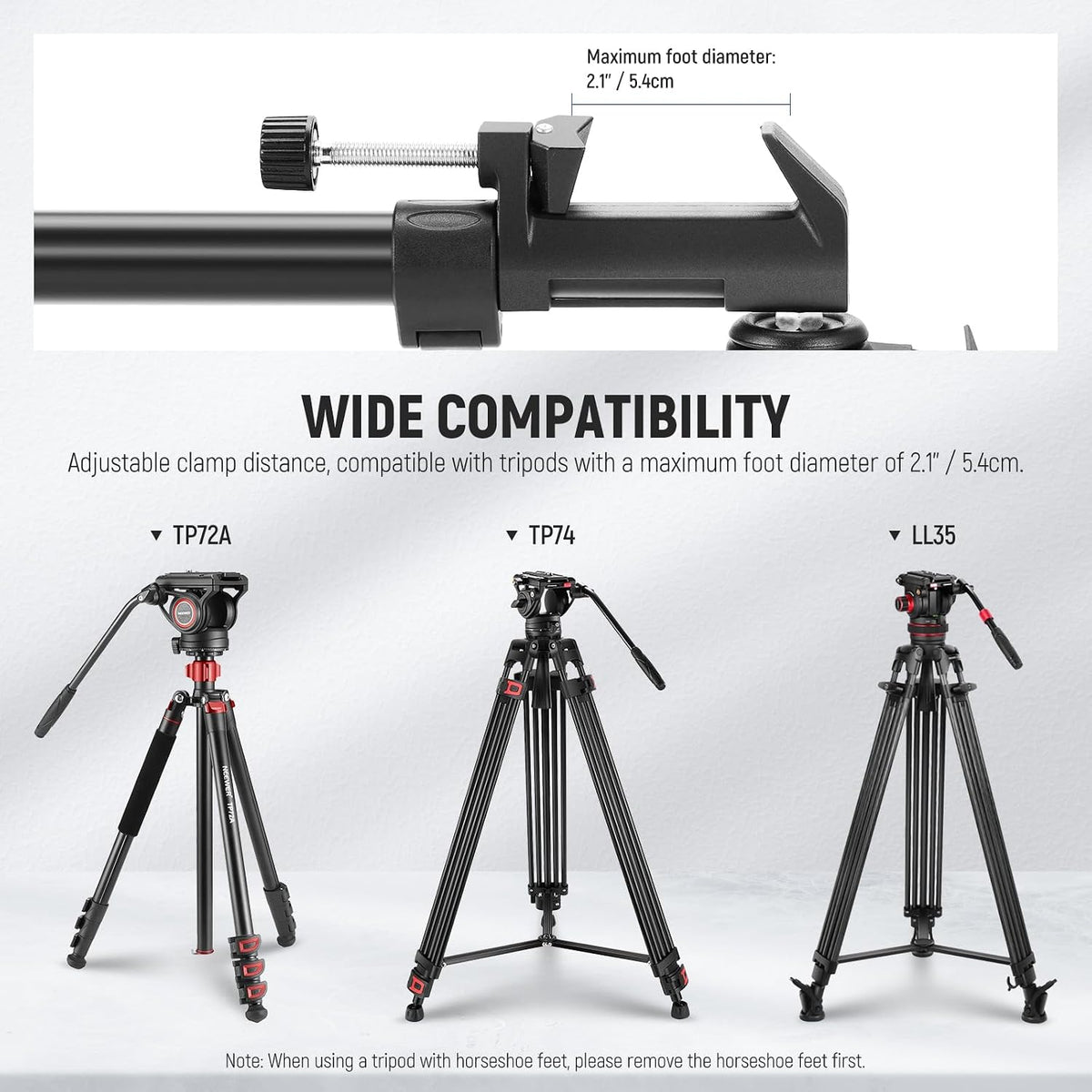 NEEWER Photography Tripod Dolly