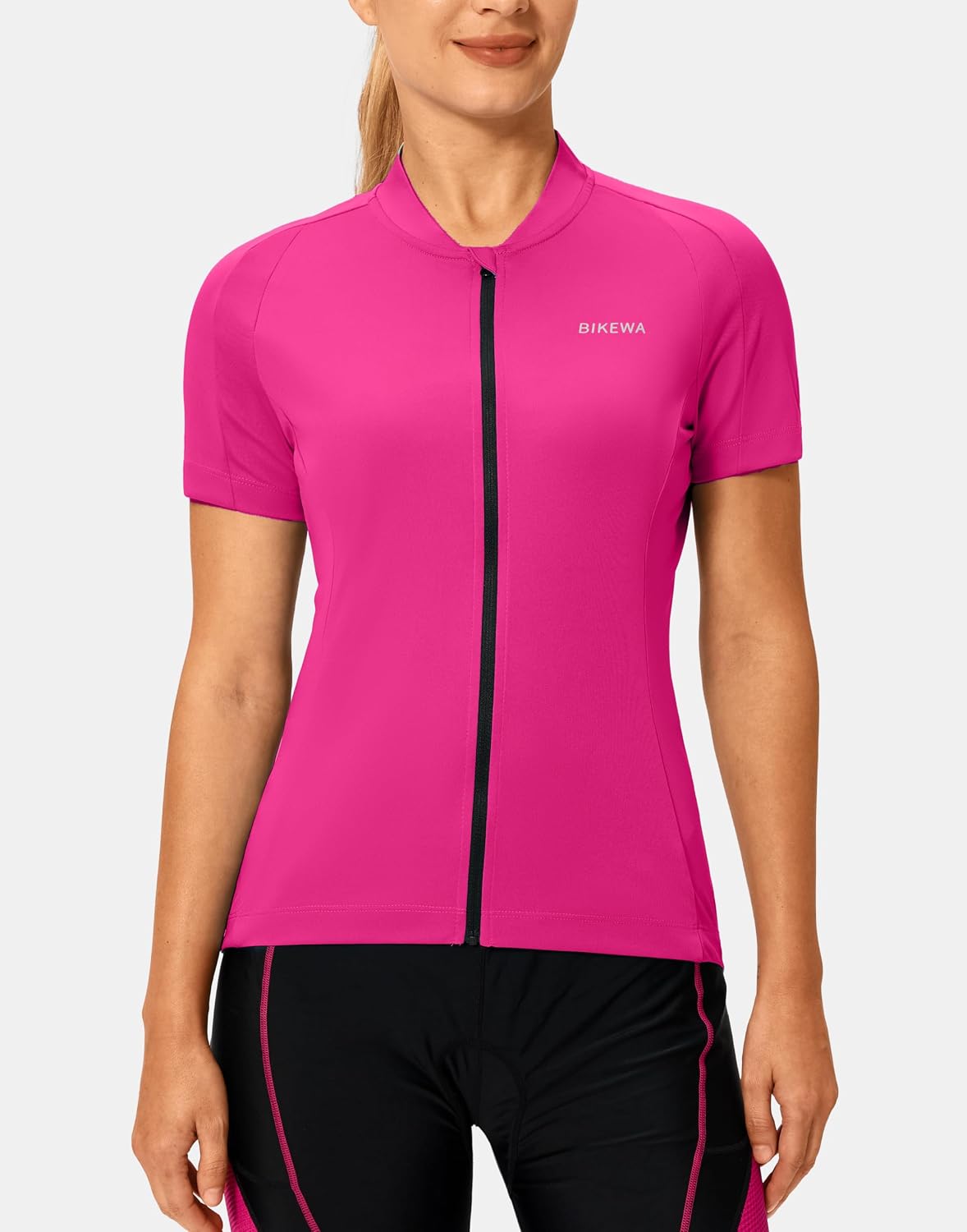 Women's Cycling Jersey Short Sleeve Bike Jersey Road Bike Shirts Biking Bicycle Tops with Pockets