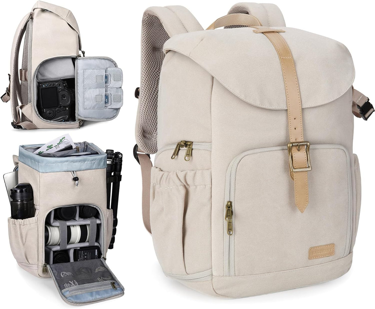 BAGSMART Camera Backpack DSLR Camera Bag Backpacks for Photographers