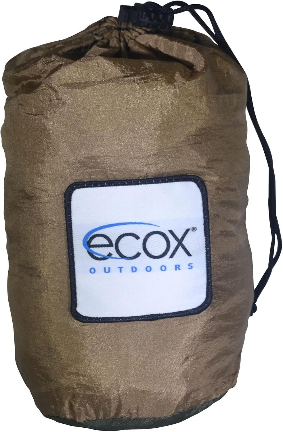 ecox Outdoors Parachute Hammock Single with 2 Tree Straps, Portable Lightweight Nylon Comfortable for Backpacking, Camping, Travel, Beach, Backyard, Patio, Hiking