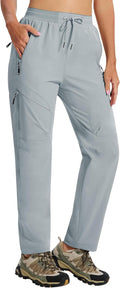 AIRIKE Women's Hiking Cargo Pants Lightweight Quick Dry Joggers Sweatpants Casual Work Travel Outdoor Pant with Pockets