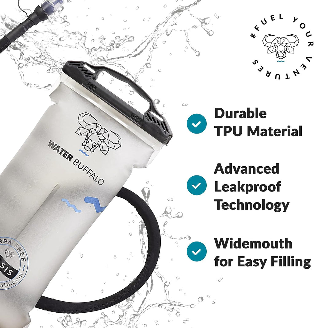 Water Buffalo Oasis 2L and 3L Hydration Bladder