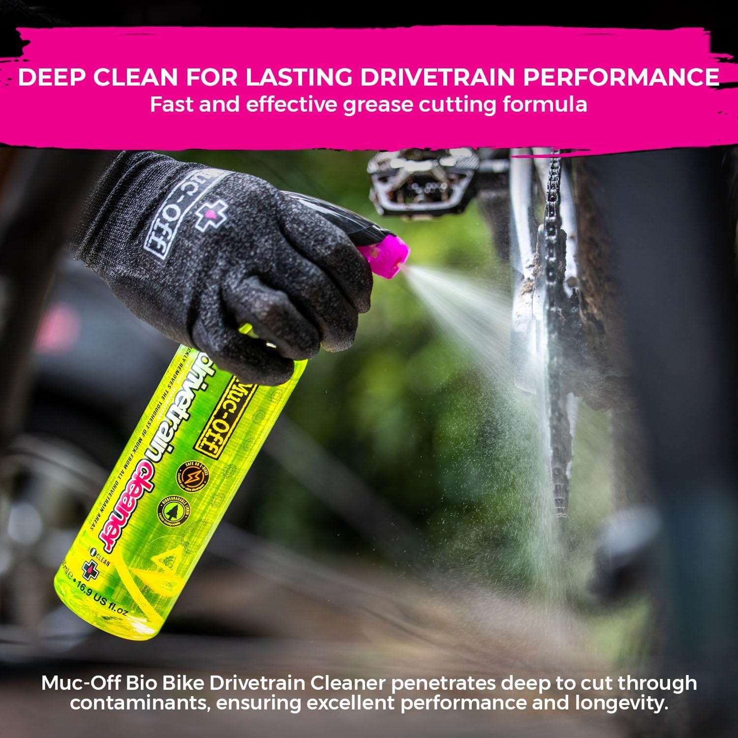 Muc-Off Drivetrain Cleaner & Degreaser Spray