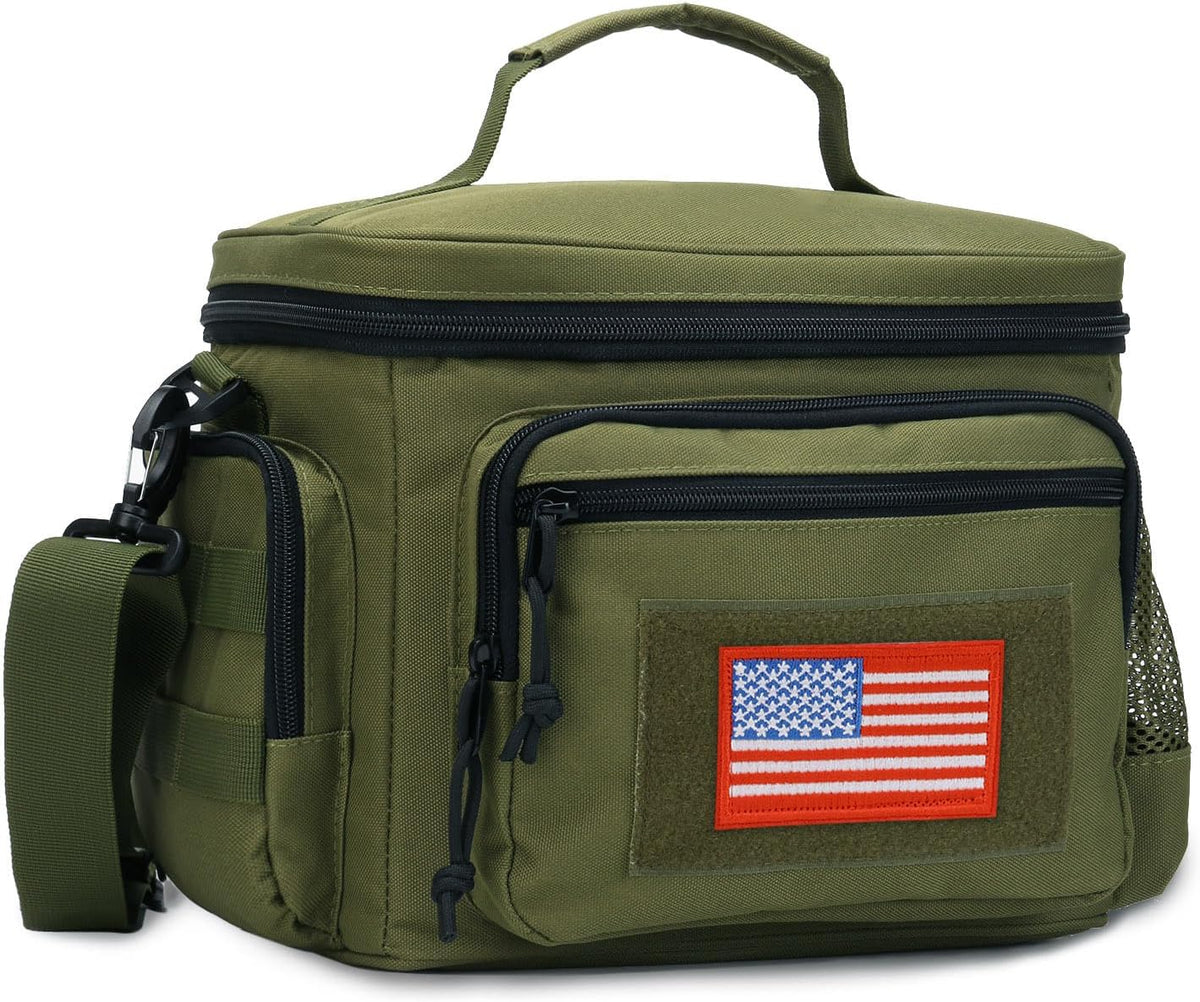 Lunch Box for Men, 12L Leakproof Tactical Lunch Bag Large Cooler for work