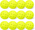 Amazon Basics Outdoor Pickleball Balls, USAPA Approved for Tournament Play, Durable Construction with Balanced and Consistent Performance, 40-Hole Design, Yellow