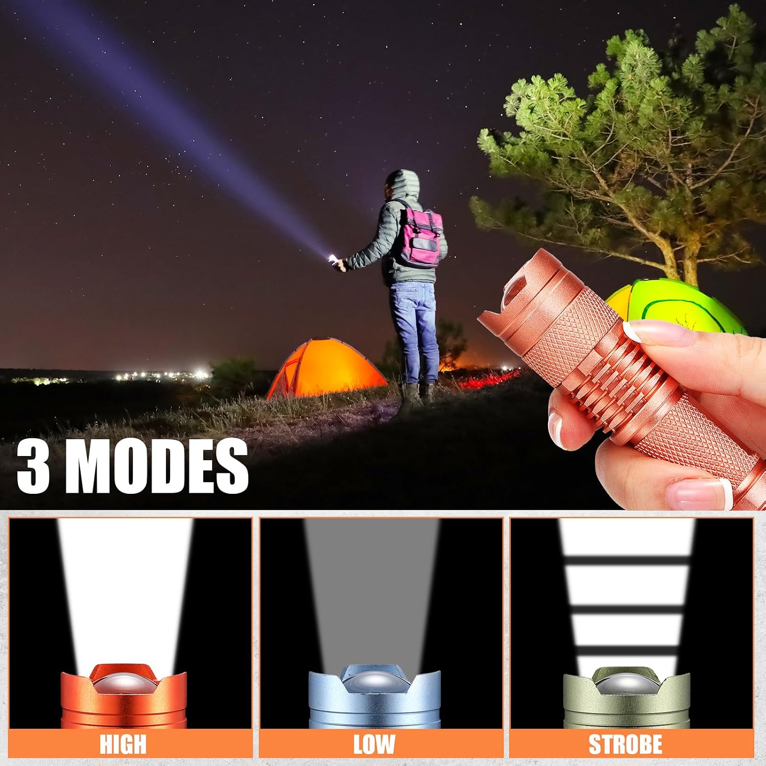 Fumete 20 Pack Mini LED Tactical Flashlights