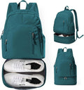 Gym Backpack for Women, Dance Volleyball Backpacks With Shoe Compartment