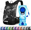 Mothybot Hydration Pack, Insulated Hydration Backpack with 2L BPA Free Water Bladder and Storage, Hiking Backpack for Men, Women, Kids for Running, Cycling, Camping - Keep Liquid Cool up to 5 Hours