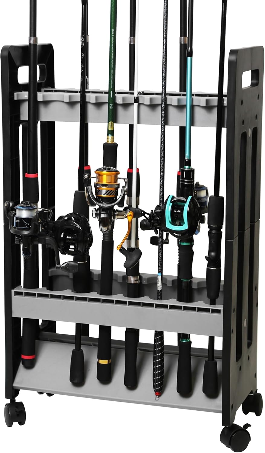 Fishing Rod Holder,Fishing Pole Holders for Garage,Fishing Gifts for Men