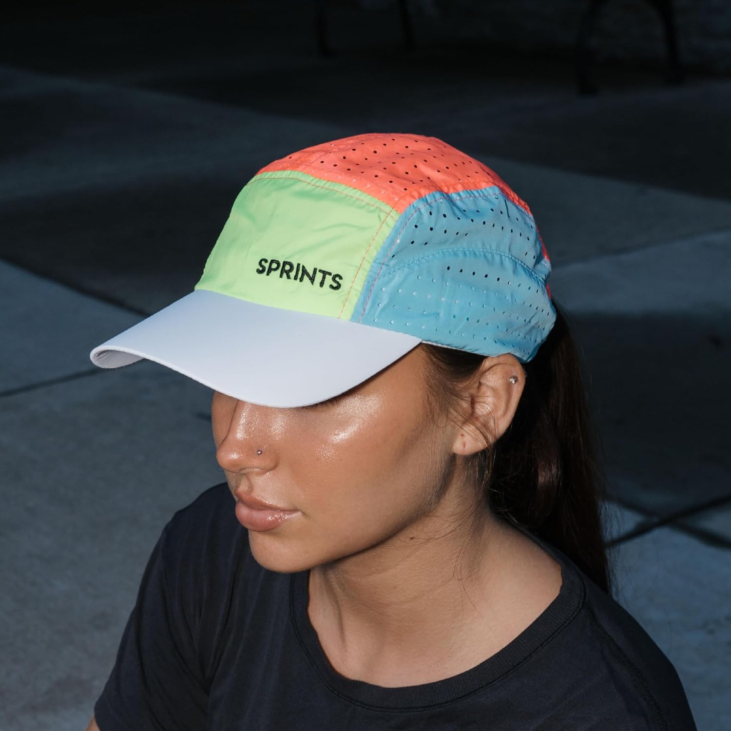 Sprints Race Day Performance HyperG Racing Cap | The Lightweight, Quick Dry, Running, Sport Hat, One Size, Unisex