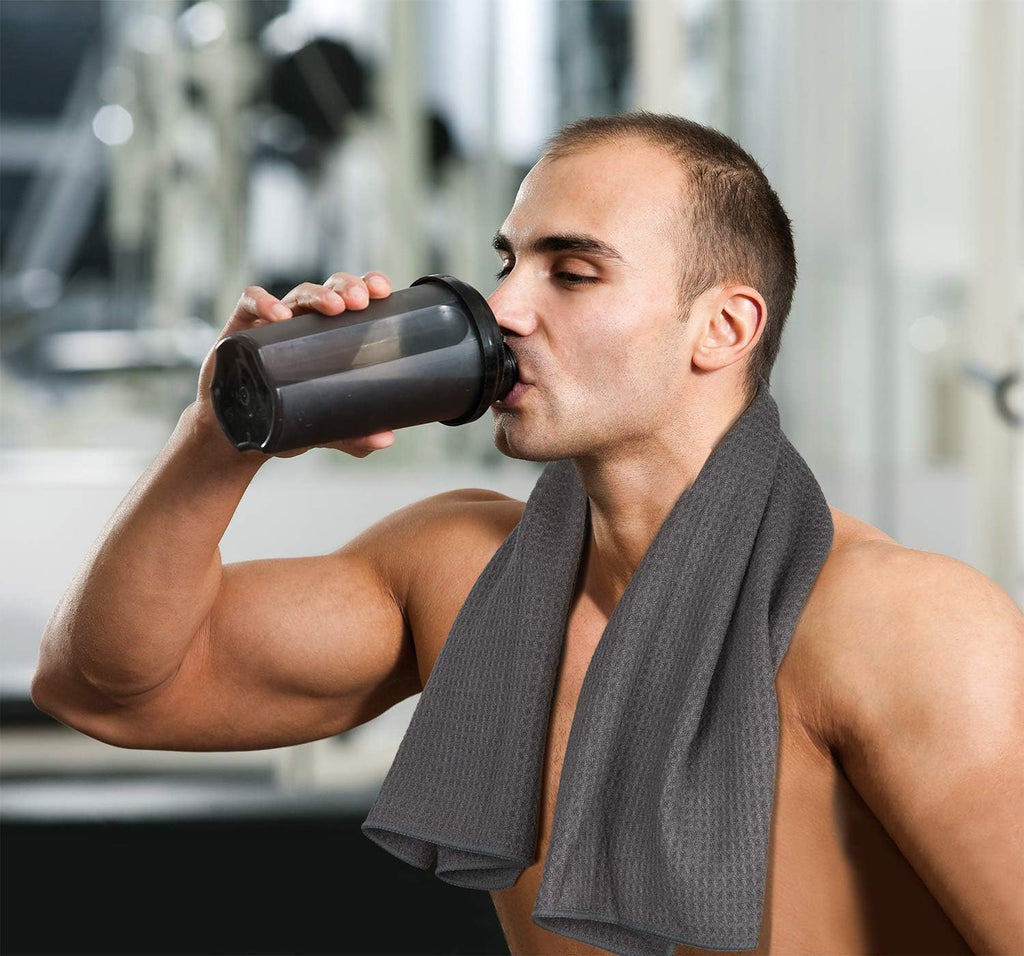 SUNLAND Microfiber Workout Gym Sweat Towels for Men