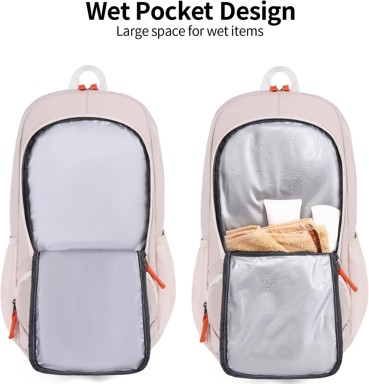 FENGDONG 35L Lightweight Foldable Waterproof Packable Travel Small Hiking Backpack Daypack for men women