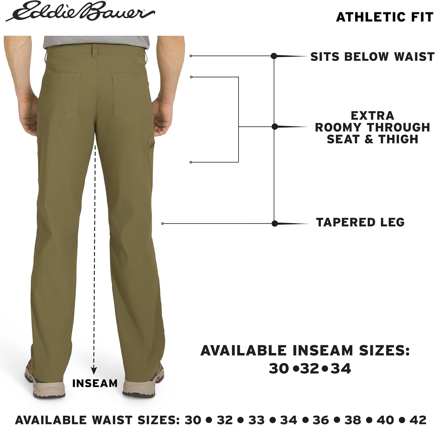 Eddie Bauer Men's Rainier Pants