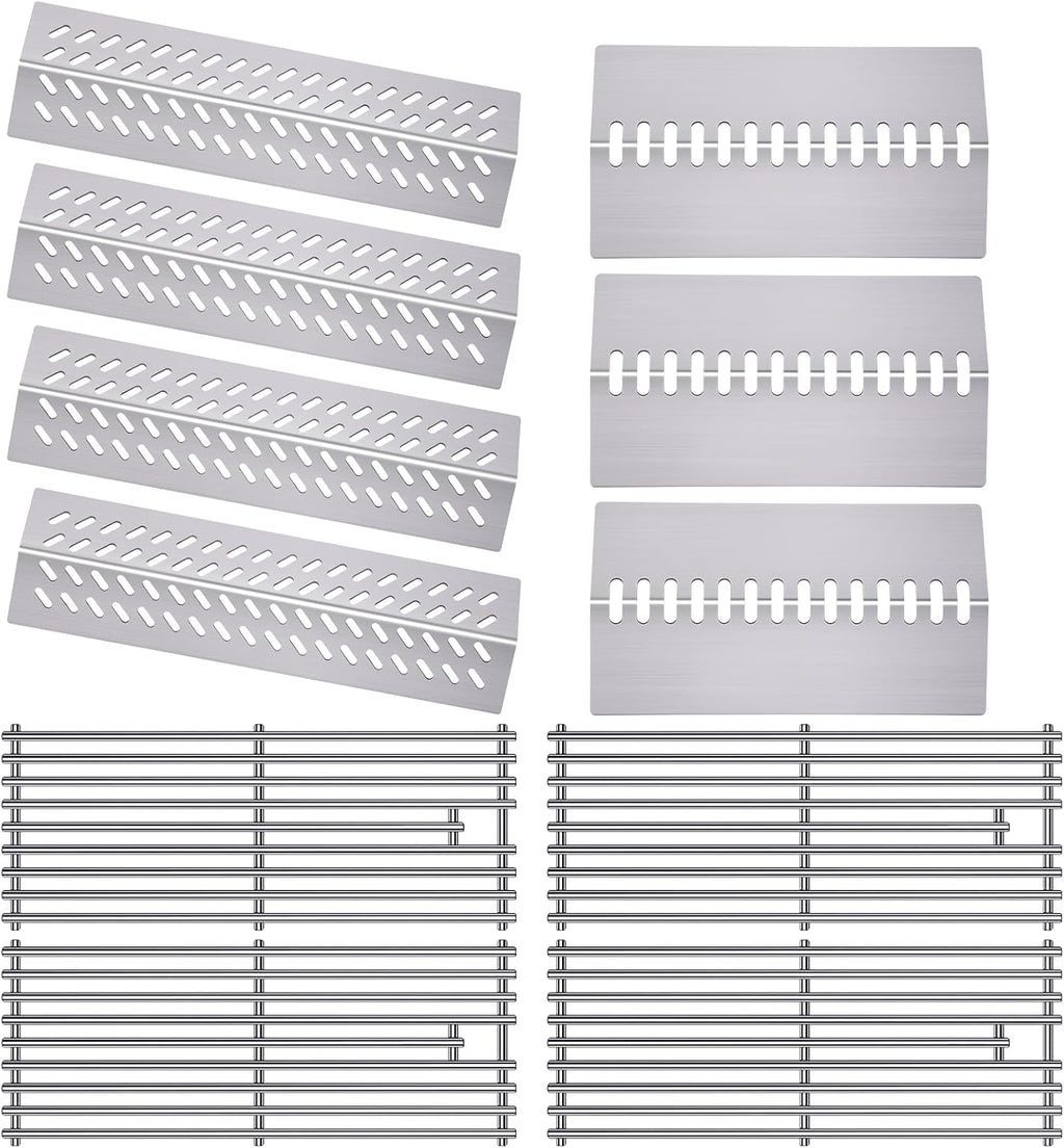 16GA Grill Heat Plates 9MM 16517 Grill Grates for 16631 16520 Bull Grill Replacement Parts, BBQ Bull Angus 4 Burner 47628 47629, Bull Outlaw 26038 26039, Steer Premium 69008, Lonestar 87049
