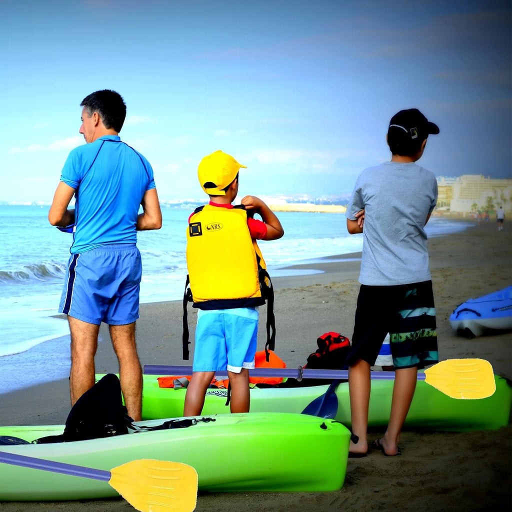Small Kayak Paddles, Plastic Canoe Paddle for Children, yellow