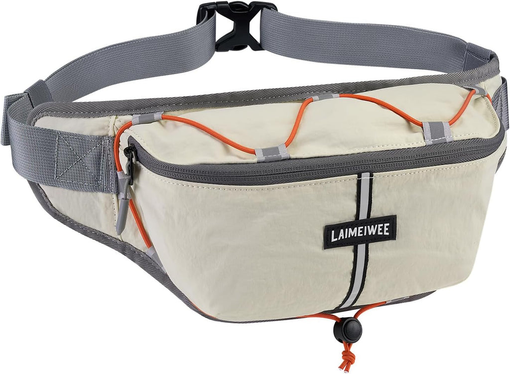 2L Fanny Pack for Women Men, Anti‑theft Waist Bag with RFID Blocking