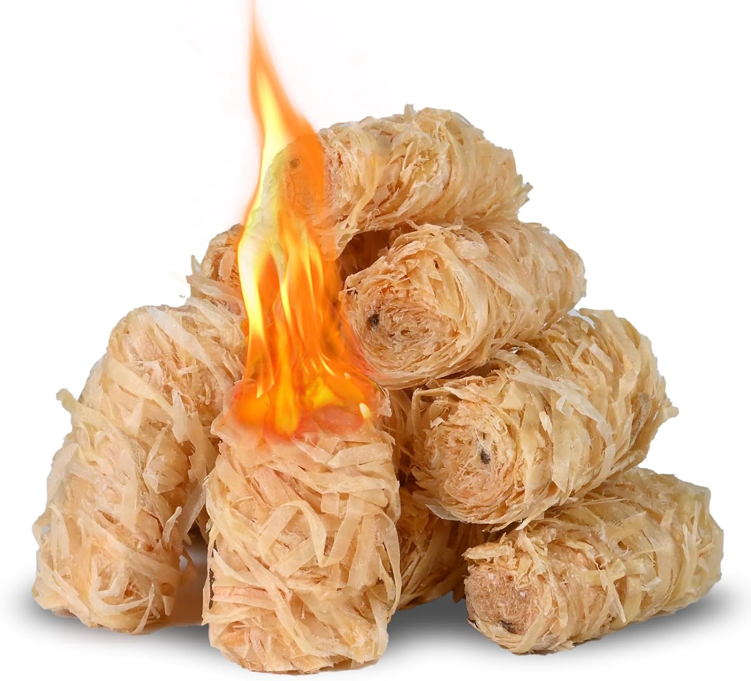 Charcoal Fire Starters for Grill: 150 PCS Premium Natural