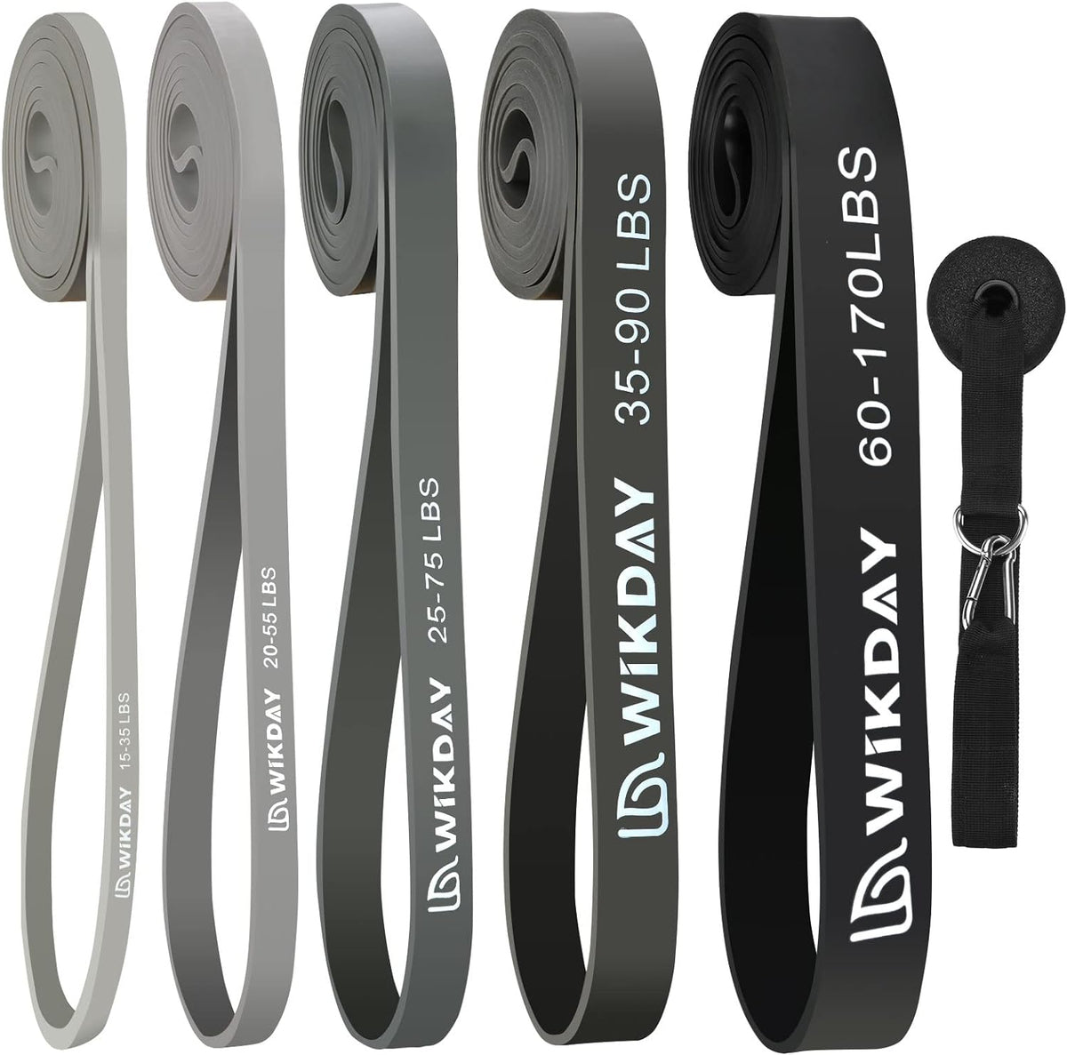 WIKDAY Resistance Bands for Working Out with Door Anchor