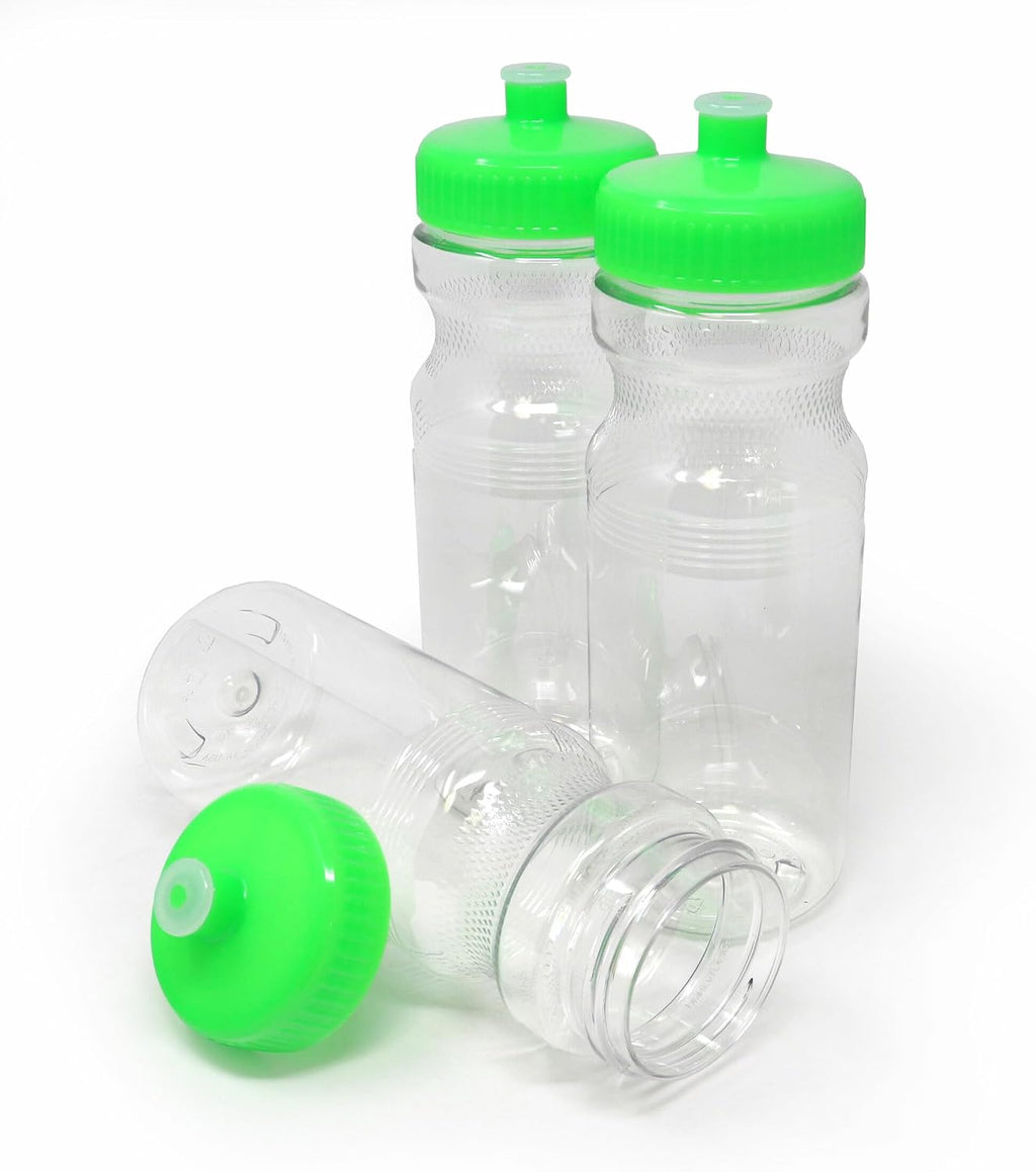 Rolling Sands BPA-Free 24 Ounce Water Bottles, 3 Pack, Made in USA