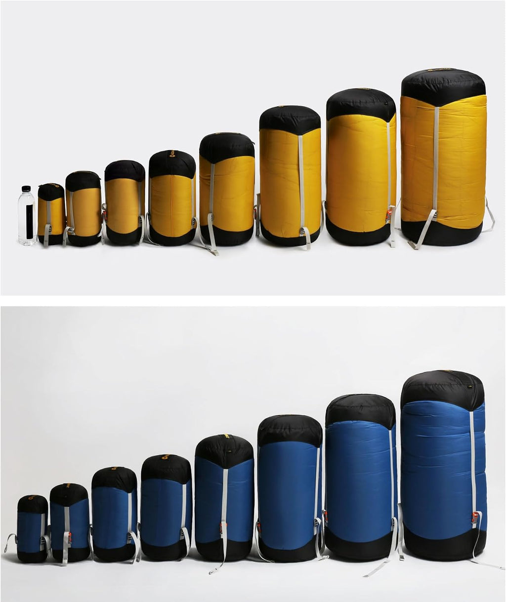 Ultralight Water-Resistant Compression Stuff Sack for Sleeping Gear Accessories Outdoor Camping Storage Bag