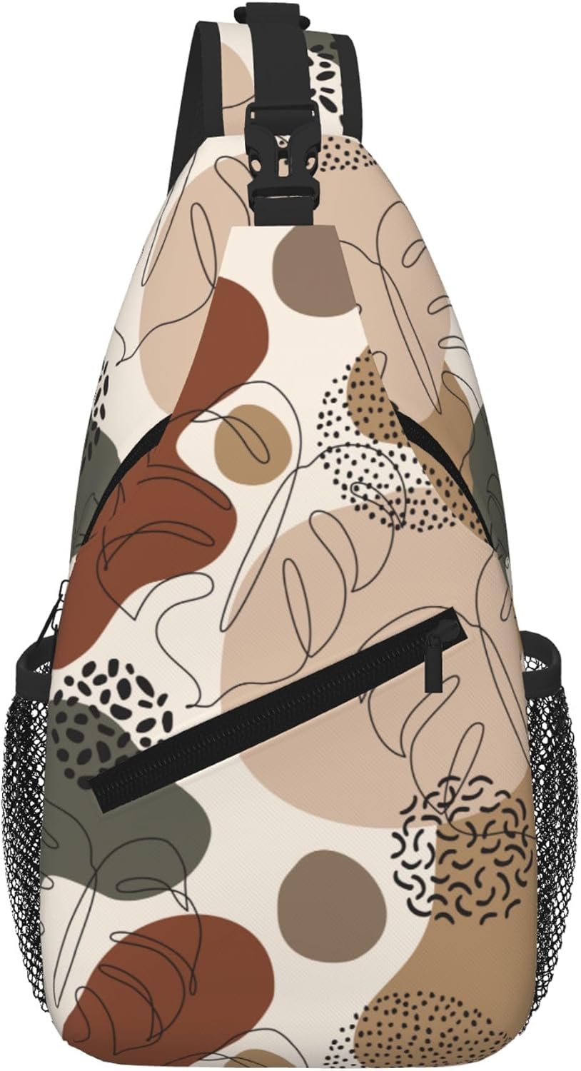 Boho Women's Hiking Daypack Sling Bag Crossbody Backpack