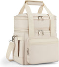 holuxer Lunch Bag for Women - Expandable Double Deck Lunch Box