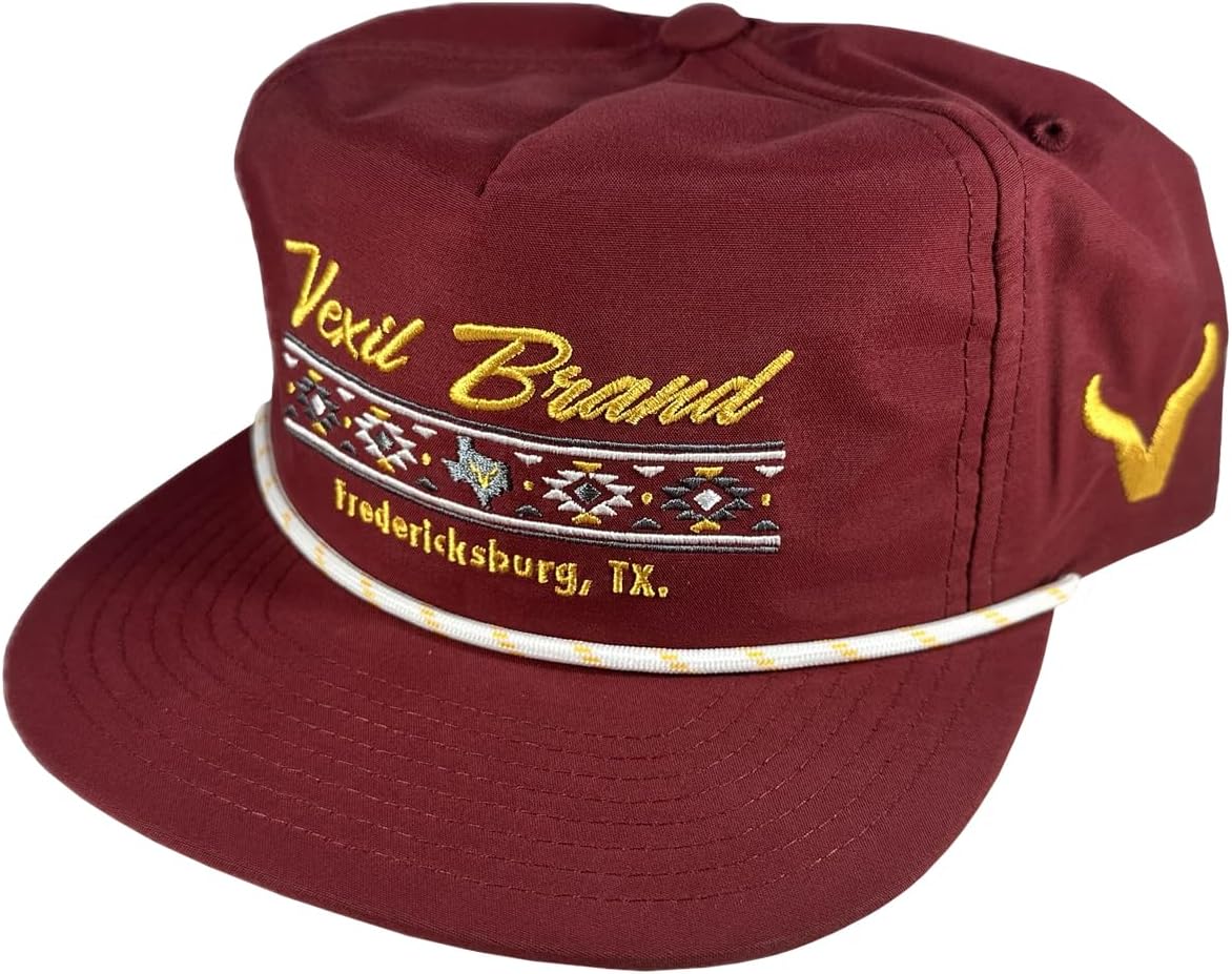 Vexil Unstructured Adjustable Snapback Western Lifestyle Rodeo Southwest Inspired Brand Patch Hat