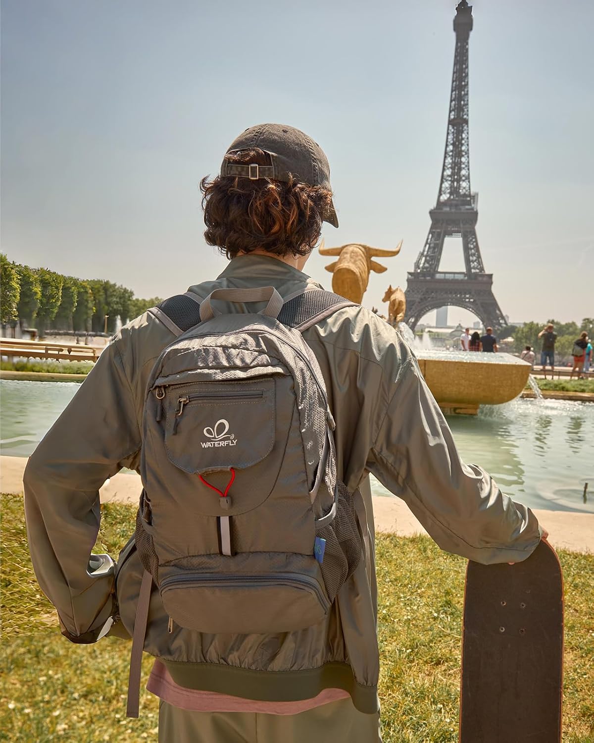 WATERFLY Small Lightweight Packable Backpack: 20l Hiking Daypack Man Woman