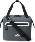Small Soft-Sided Cooler Bag, Insulated Lunch Box, Waterproof, Leak-Proof, Portable Lunch Bag for Work, Beach, Drink, Travel, Camping, Picnic