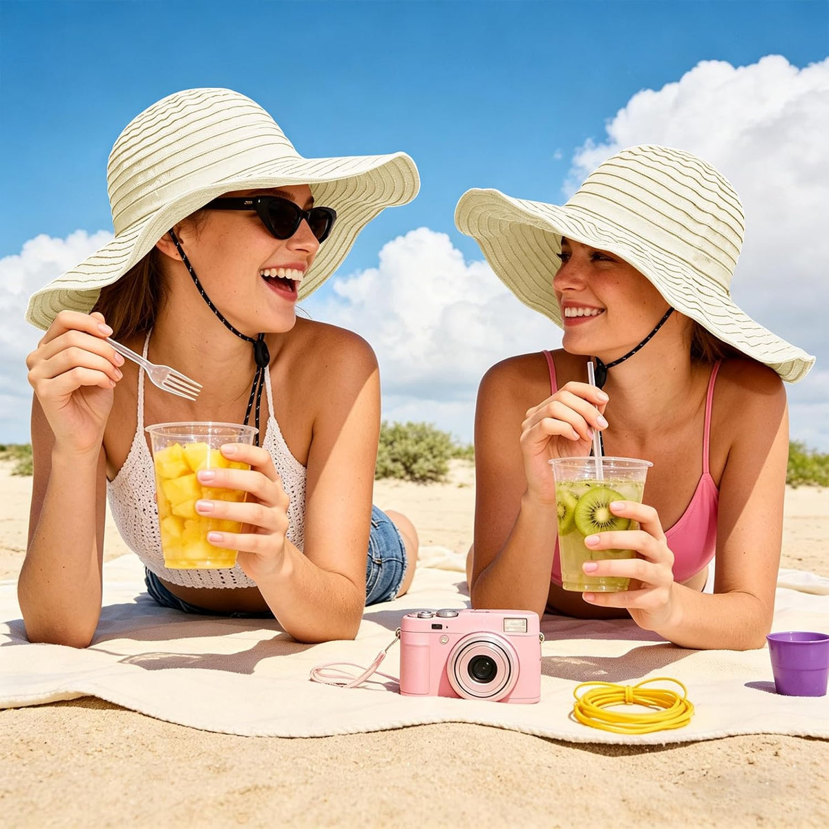 Sun Hat for Men Women UV Protection Wide Brim Fishing Hats Breathable UPF 50+ Boonie Bucket Hats Beach Safari Hiking Garden