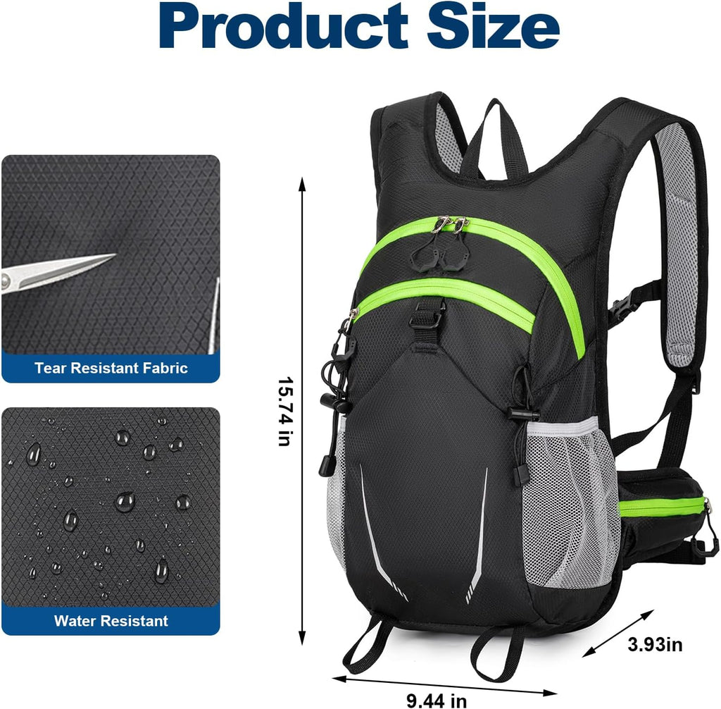 10L Small Hiking Backpack for Men Women, Lightweight Hiking Daypack