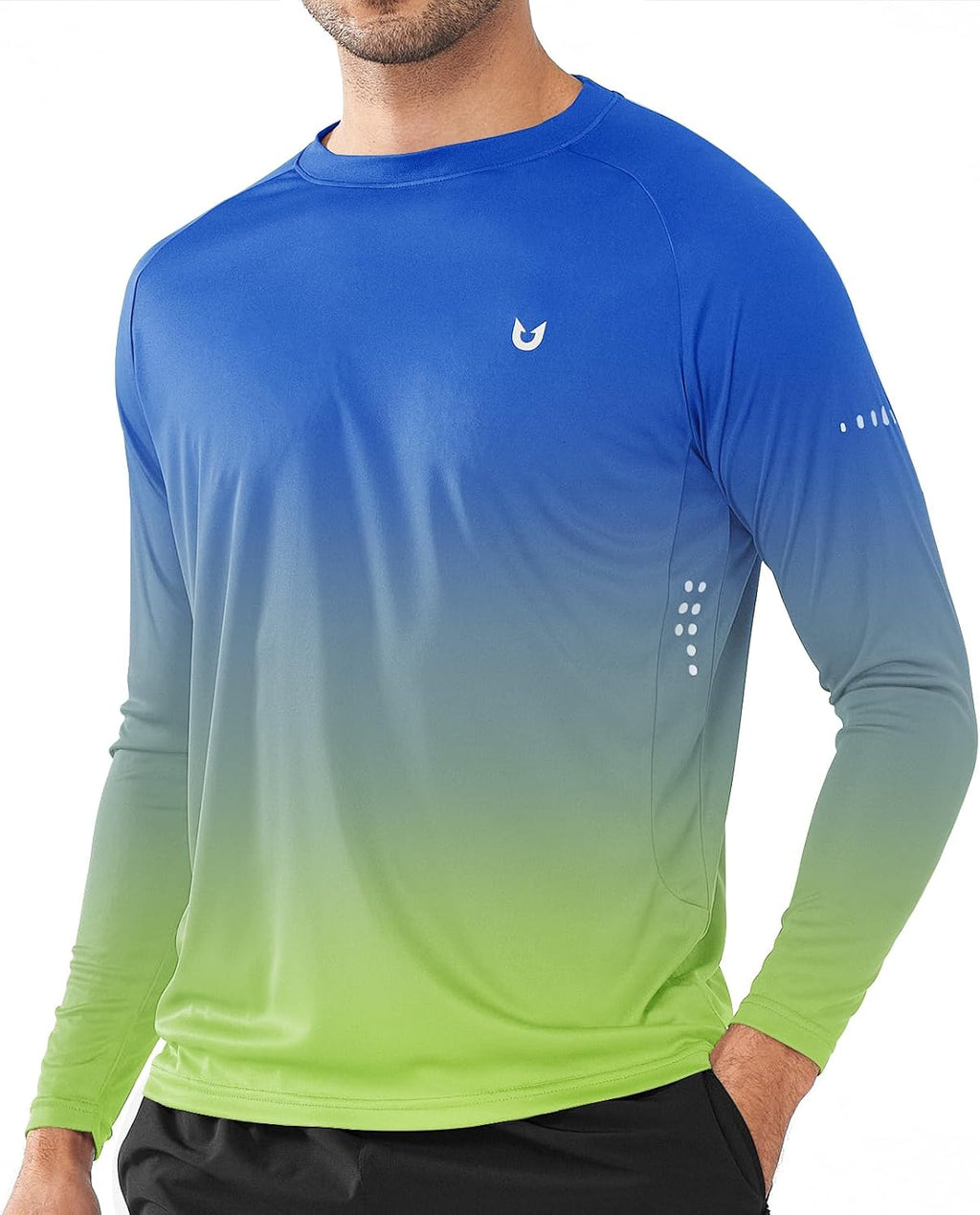 NORTHYARD Men's Sun Protection Shirts UPF 50+ Long Sleeve Running Workout
