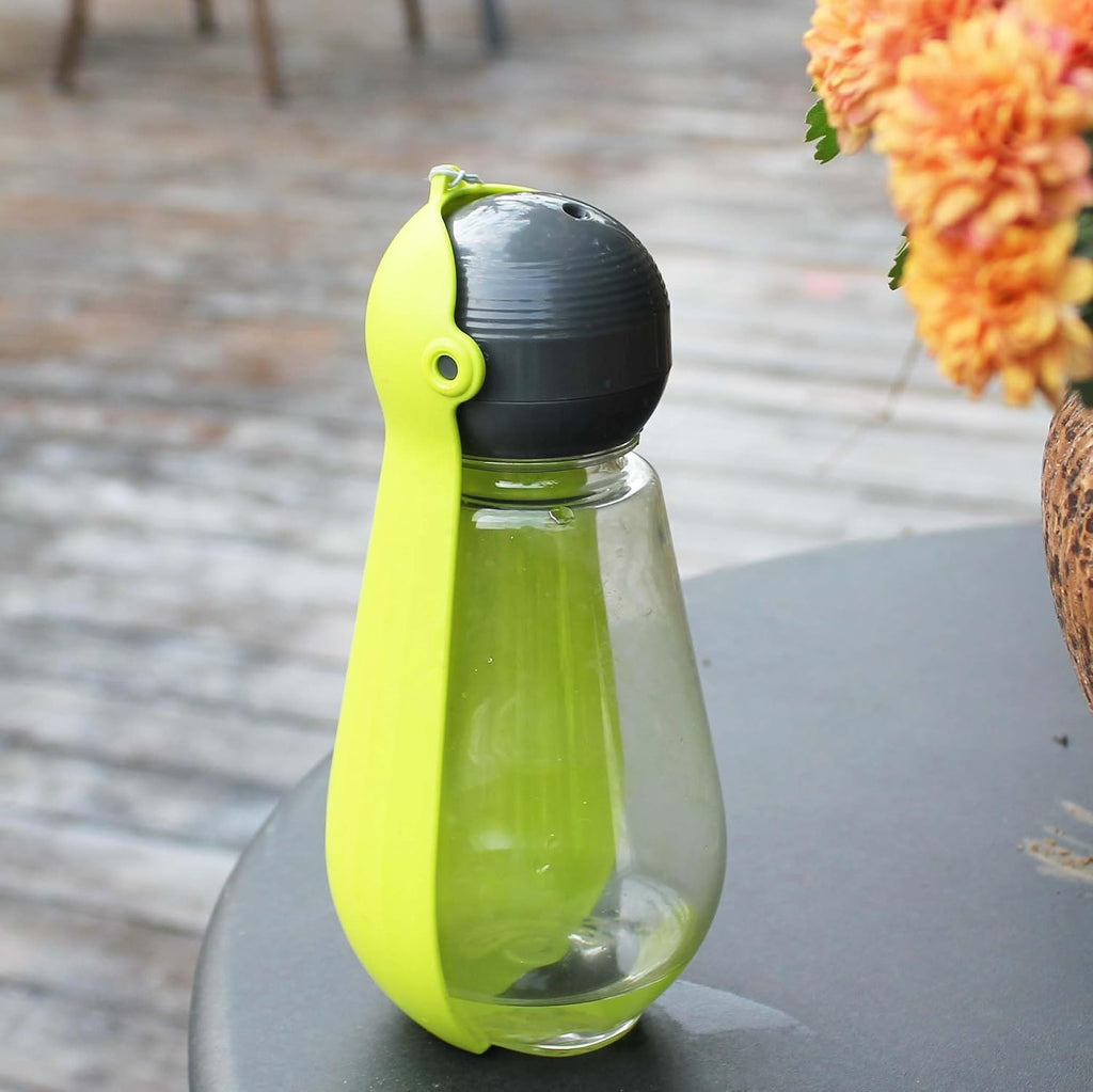 H&H Pets Portable Dog Water Bottle for Walking – Foldable Travel Pet Water Dispenser & Leak-Proof Drinking Bowl for Puppies, Medium, Large Dogs, and Small Animals, 13.5 oz