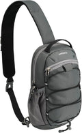 WATERFLY RFID Anti Theft Sling Bag: Small Crossbody Travel Hiking Daypacks
