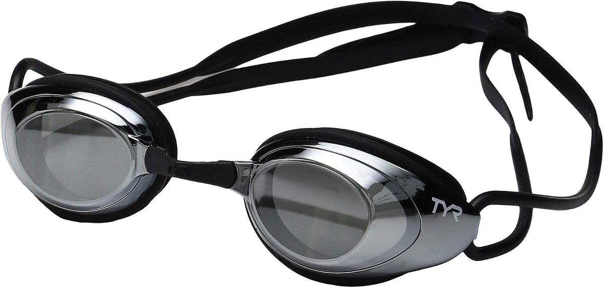TYR Blackhawk Mirrored Women's Fit Swim Goggles.